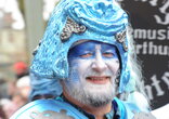 Närrisches Treiben an der Winterthurer Hauptfasnacht