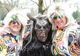 Närrisches Treiben an der Winterthurer Hauptfasnacht