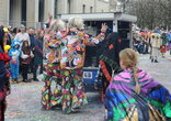 Närrisches Treiben an der Winterthurer Hauptfasnacht