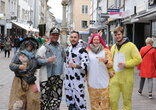 Närrisches Treiben an der Winterthurer Hauptfasnacht