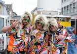 Närrisches Treiben an der Winterthurer Hauptfasnacht