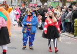Närrisches Treiben an der Winterthurer Hauptfasnacht