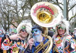 Närrisches Treiben an der Winterthurer Hauptfasnacht
